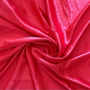 Vibrant Pink Fuchsia Crépe Back Satin Fabric